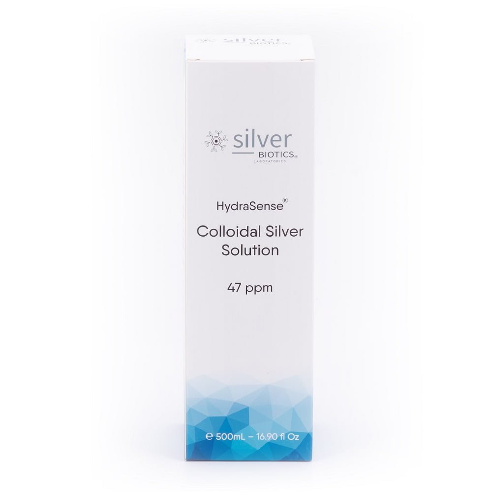 silverBIOTICS 47ppm 500ml HydraSense Kolloidal Gümüş Suyu