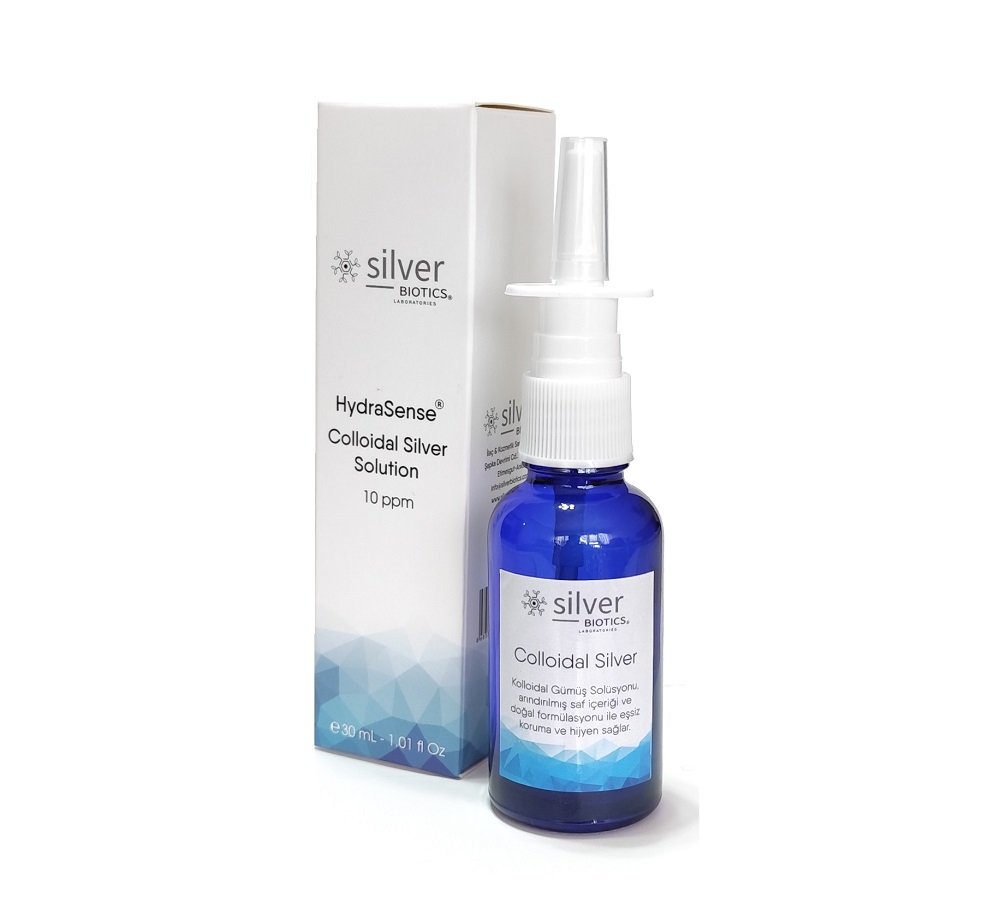 silverBIOTICS 10ppm 30ml Nazal Sprey Kolloidal Gümüş Suyu