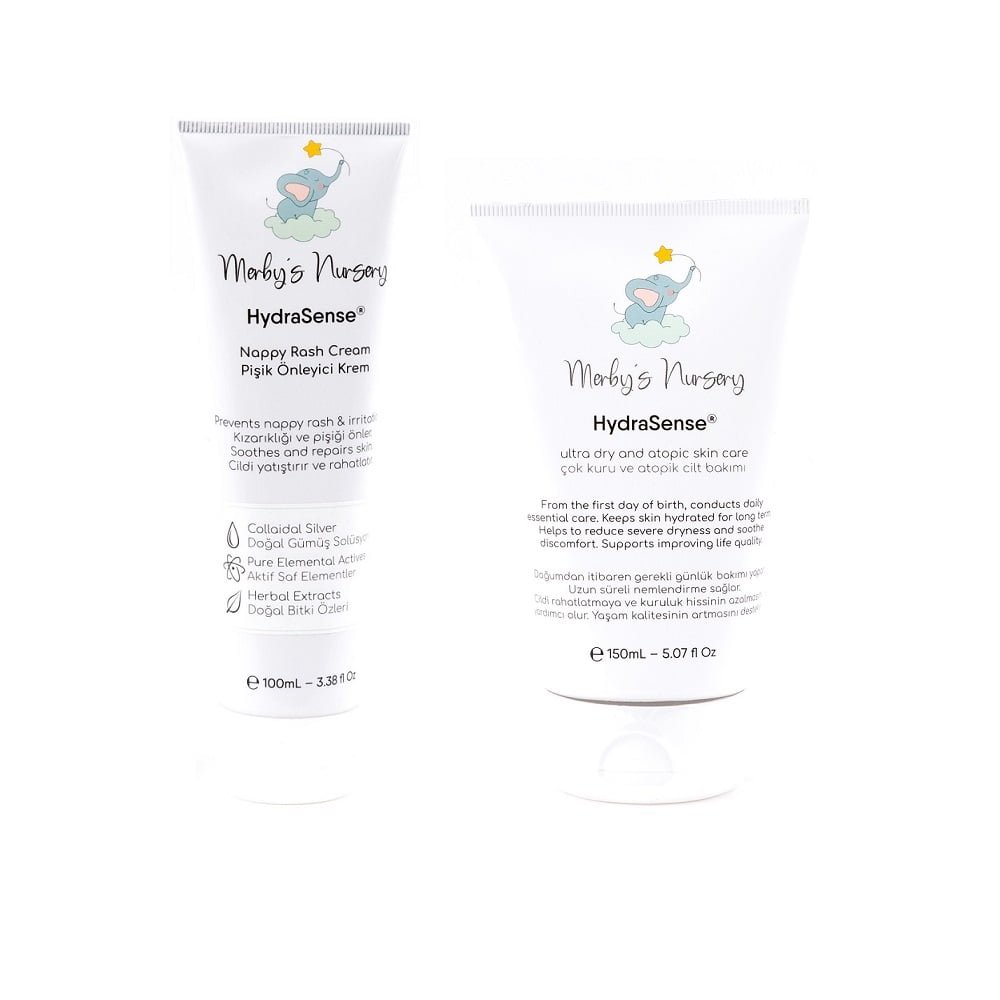 Merby’s Nursery® Pişik Önleyici Krem 100ml + Atopik Krem 150ml Seti