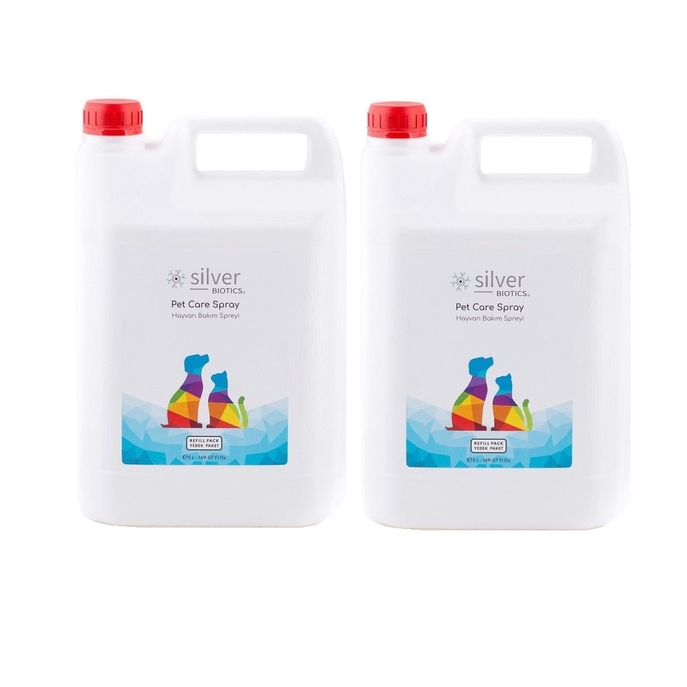 silverBIOTICS Hayvan Tüy ve Deri Bakım Spreyi 10L Yedek Paket - Refill PACK