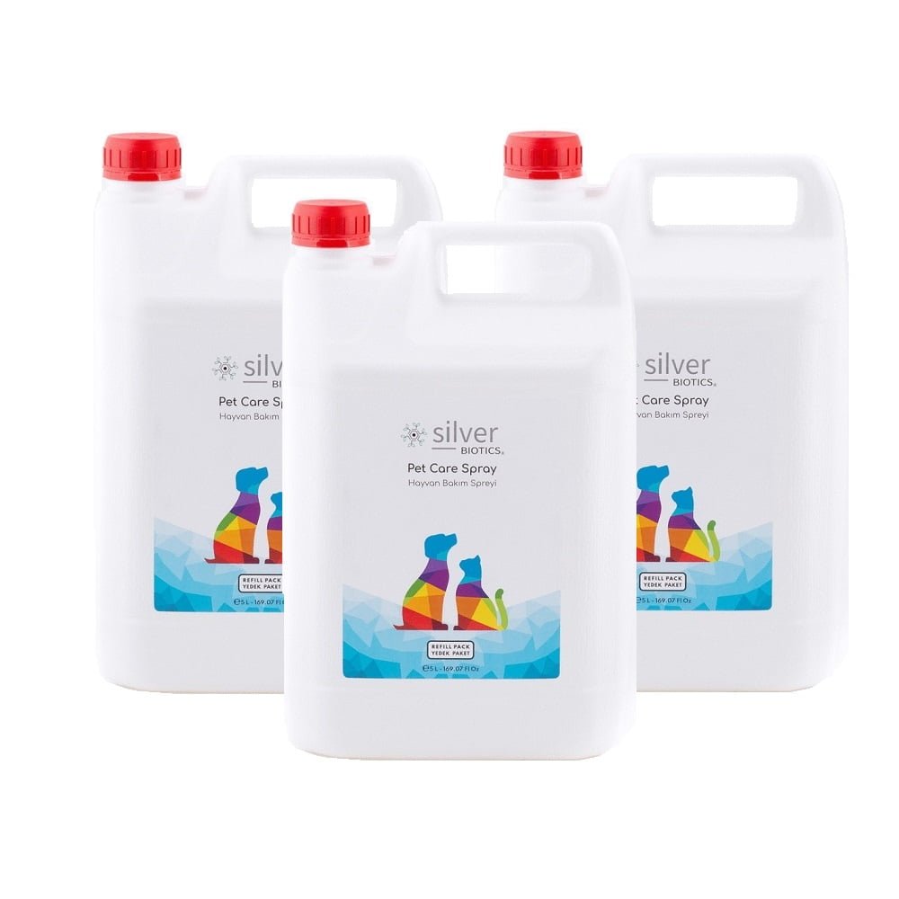 silverBIOTICS Hayvan Tüy ve Deri Bakım Spreyi 15L Yedek Paket - Refill PACK