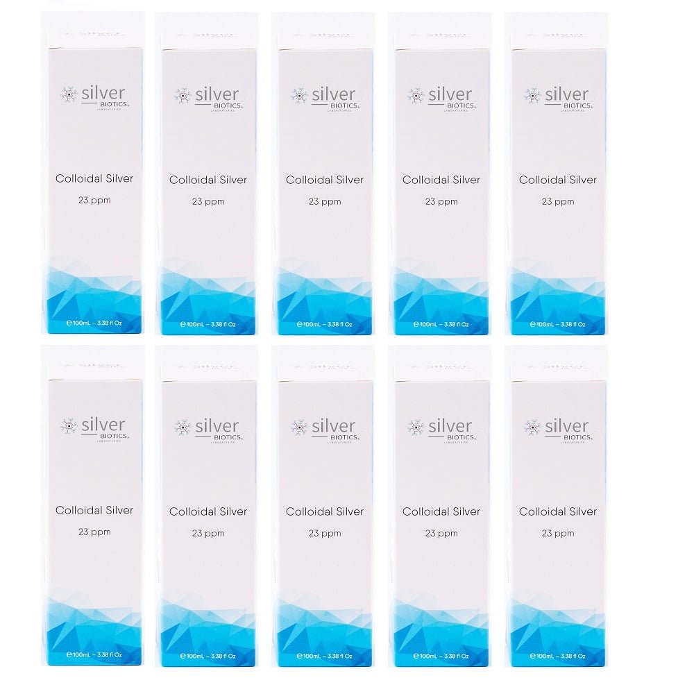 silverBIOTICS 23ppm 100ml Sprey Kolloidal Gümüş Suyu – 10lu Set
